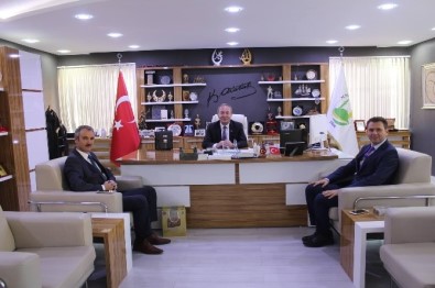 Aydoğan'dan Başkan Şahiner'e Ziyaret
