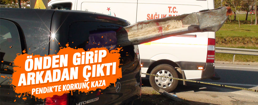 Bariyerler ok gibi saplandı