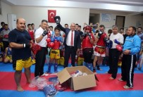 MÜKERREM TOLLU - Başkan Tollu'dan Sporculara Moral Ziyareti