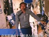 UZAY İSTASYONU - Çin'in 'astronot gazetecileri' uzaydan bildirdi