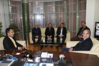 FAHRI ÇAKıR - Emniyet Müdürü Hüseyin Deniz'den DTSO'ya İadeyi Ziyaret