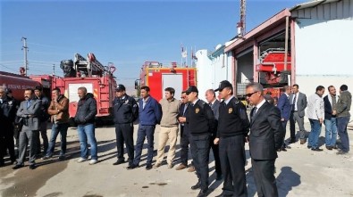 İtfaiye Müdürlüğü'nde Hizmet İçi Eğitimler Devam Ediyor