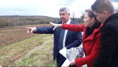 İzmit'te Örnek Bahçe Çalışması Yapılıyor