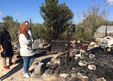 Mersin'de Yangın Açıklaması 1 Ölü, 1 Yaralı