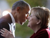 KÜRESEL EKONOMİ - Obama'dan Merkel'e veda öpücüğü