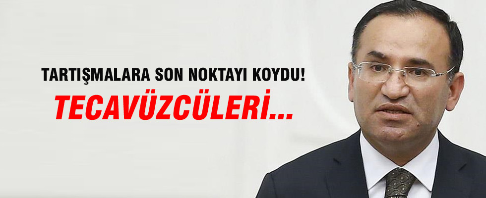 Bekir Bozdağ'dan flaş istismar önergesi açıklaması