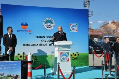 Kayseri Gaz'dan Turan Mahallesi'nde Temel Atma Töreni