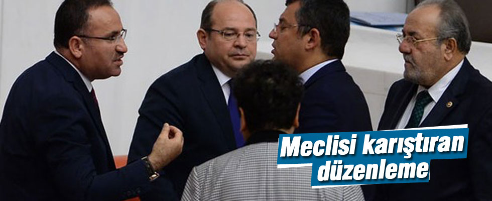 Meclis'i karıştıran düzenleme