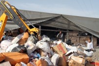 HABUR SıNıR KAPıSı - Silopi'de Ele Geçirilen Kaçak Sigaralar İmha Edildi