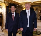 JAPONYA BAŞBAKANI - Trump'ın İlk Görüştüğü Lider Japonya Başbakanı Abe Oldu