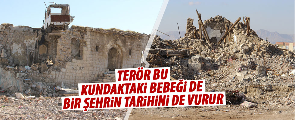 Terör Şırnak'ın tarihini de vurdu