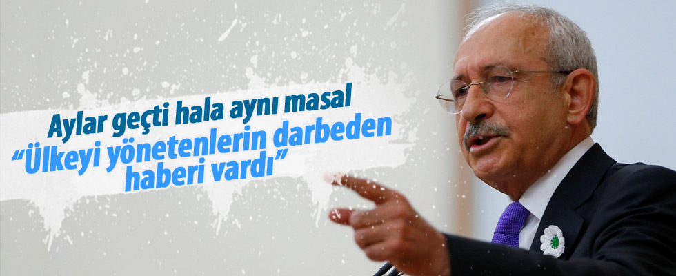 Kılıçdaroğlu'ndan skandal darbe açıklaması