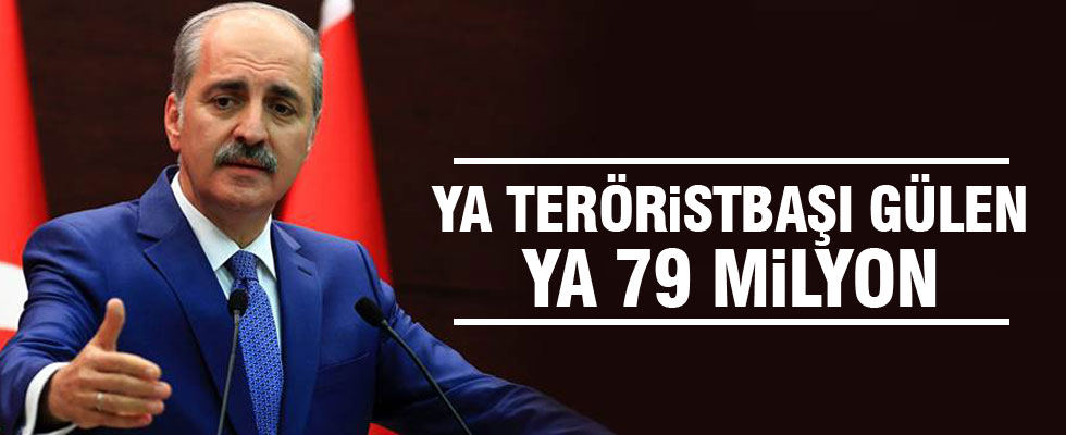 Kurtulmuş'tan ABD'ye rest