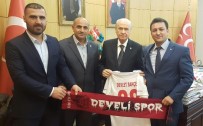 MEHMET GÜNAL - MHP Develi İlçe Başkanı Ali Kabak, MHP Liderini Ziyaret Etti