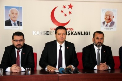 Saadet Partisi Kayseri İl Başkanı Mahmut Arıkan Açıklaması