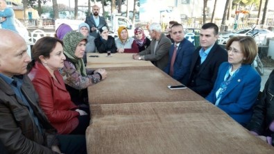 Aydın MHP Yurtlarından Sürgün Edilen Ahıska Türklerini Ziyaret Etti