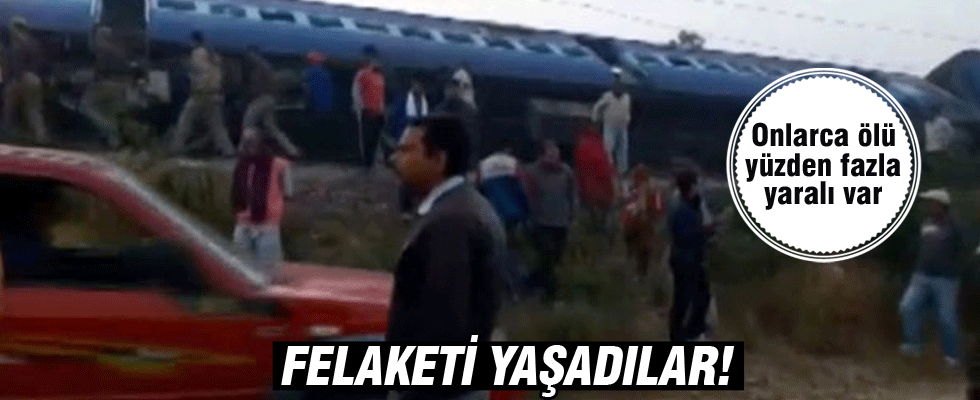 Hindistan felaketi yaşadı: 100'e yakın kişi öldü