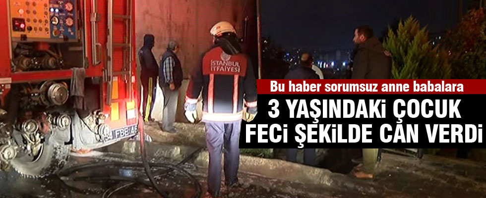 İstanbul'da elektrikli soba faciası