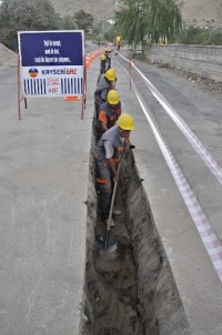 Kayserigaz Develi'deki Çalışmalarına Devam Ediyor