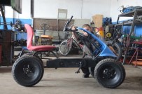 YARıMCA - Avrupa’ya kızdı, pedallı ATV üretti!