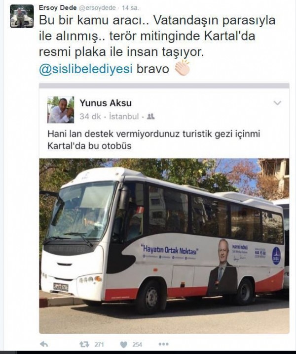 HDP'nin Kartal mitingine CHP desteği