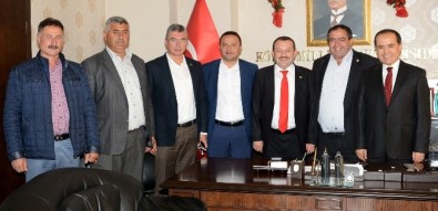 AK Partili Vekillerden Başkan Koçak'a Ziyaret