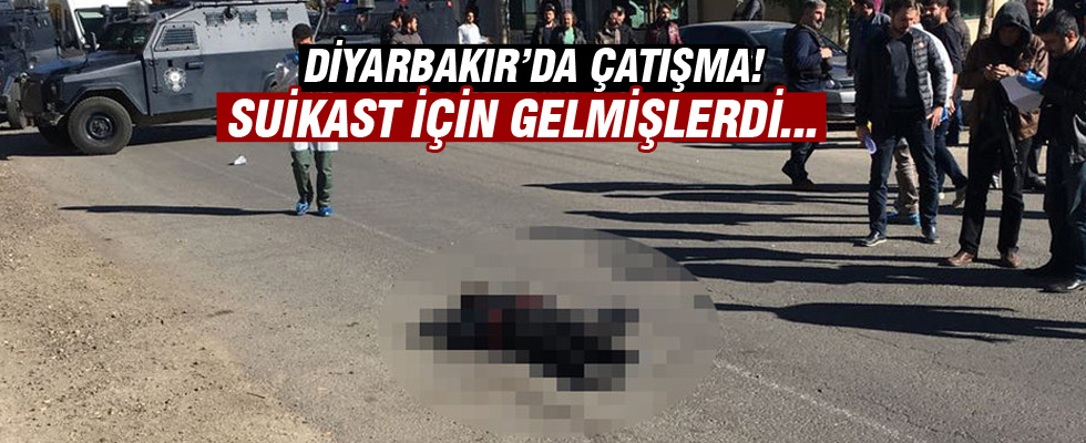 Diyarbakır'da eylem hazırlığındaki terörist öldürüldü