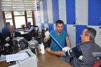 İŞ SAĞLIĞI VE GÜVENLİĞİ KANUNU - Manisa'da Valilik Personeline Sağlık Taraması