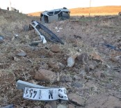 Otomobil Üç Metreden Aşağı Uçtu Açıklaması 5 Yaralı