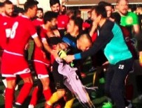KİLİMLİ BELEDİYESPOR - Süper Amatör Küme'de olaylı maç! Bir oyuncunun kolu kırıldı...