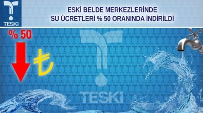 Tekirdağ'da Eski Belde Merkezlerinde Su Ücreti Yüzde 50 İndirildi