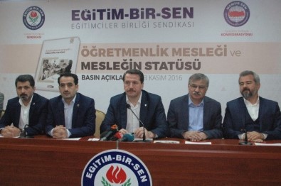 Eğitim-Bir-Sen'den 'Öğretmenlik Mesleği Ve Mesleğin Statüsü' Raporu