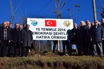 Giresun'da '15 Temmuz Şehitler Hatıra Ormanı' Törenle Açıldı.
