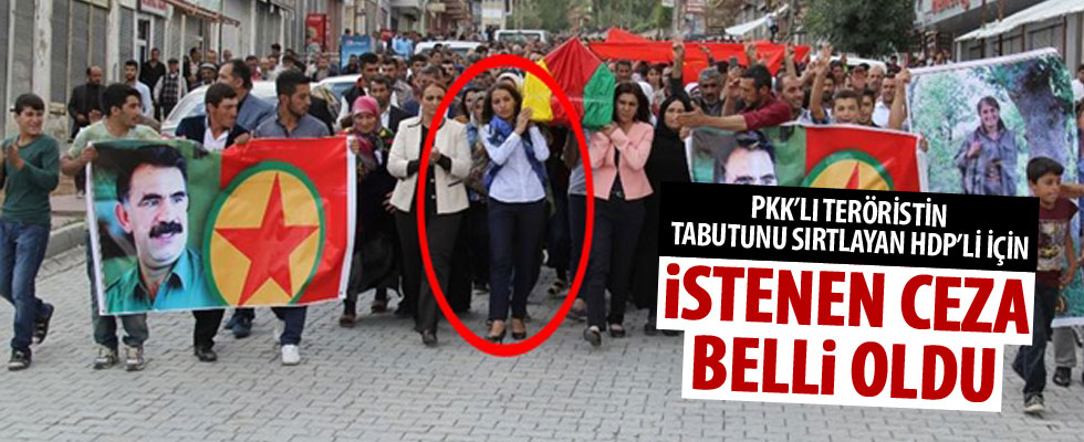 HDP'li 'kaçak' vekile müebbet istemi