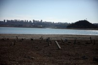 İŞ MAKİNASI - Tarihi Mezarlık Sular Çekilince Gün Yüzüne Çıktı