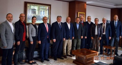 AYSO Yönetimi, İl Emniyet Müdürü Baştuğ'u Ziyaret Etti