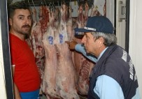 KAÇAK KESİM - Mezitli Kasaplarına Büyükşehir Zabıtasından Tam Not