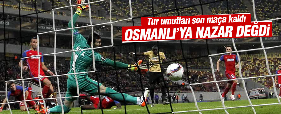 Osmanlıspor turu son maça bıraktı