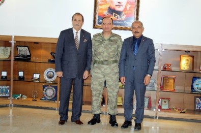 SESOB Başkanı Köksal'dan, Jandarma Komutanına Ziyaret
