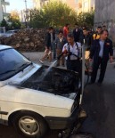 MAHMUT YAMAN - Seyir Halindeki Otomobil Alev Aldı