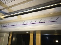 Sürücüsüz Metro Hattında Vagonlar Raya İndirildi