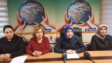AK Parti'den Kadına Yönelik Şiddete Karşı Mücadele Ve Uluslararası Dayanışma Günü Açıklaması