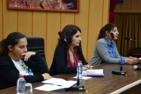 ŞİDDET MAĞDURU - Akdeniz Belediyesi'nde 'Kadına Yönelik Şiddet' Toplantısı