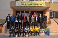 ÖĞRETMEN ADAYI - Aydın Gençlik Hizmetleri Ve Spor Müdürlüğü'nden İncirliova Spor Lisesi'ne Ziyaret