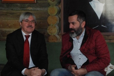 Gazeteciler Milli Eğitim Müdürü Cengiz'i Ağırladı