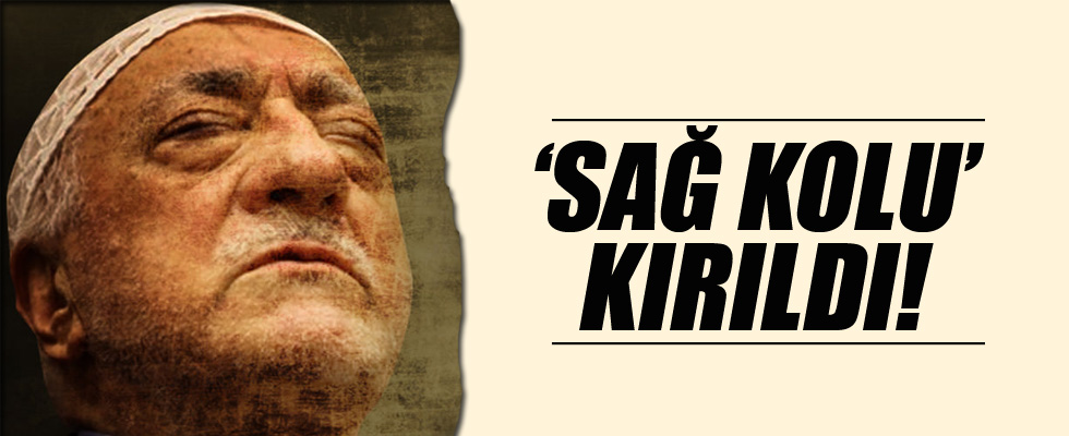 Teröristbaşı Gülen'in sağkolu yakalandı