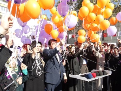 Kahramanmaraş'ta 'Kadına Şiddete Hayır' Etkinliği