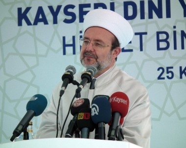 Kayseri Dini Yüksek İhtisas Merkezi Açıldı
