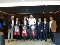 HİDAYET TÜRKOĞLU - Nesine.Com Eskişehir Basket Yönetiminden TBF'ye Ziyaret
