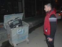 ÇÖP KONTEYNERİ - Adana'da Şüpheli Bavul Paniği